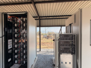 Energy storage PCS at a South African farm
